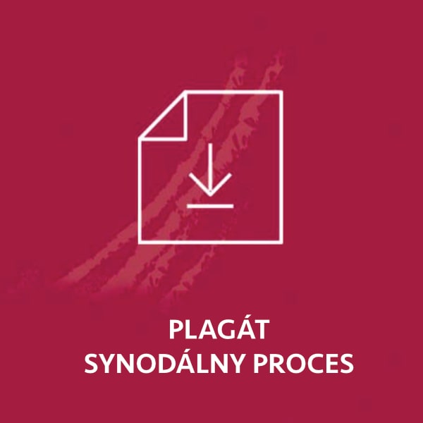Plagát v slovenskom jazyku: Synodálny proces